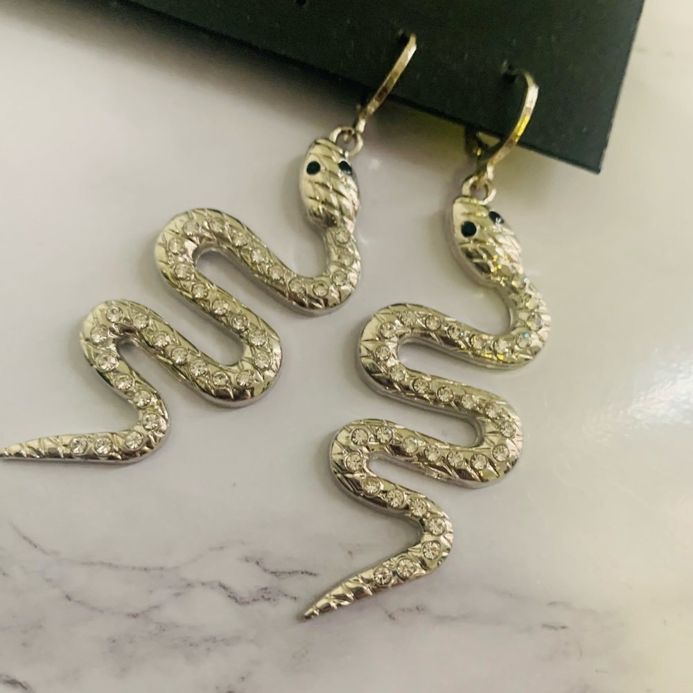 Snake earrings